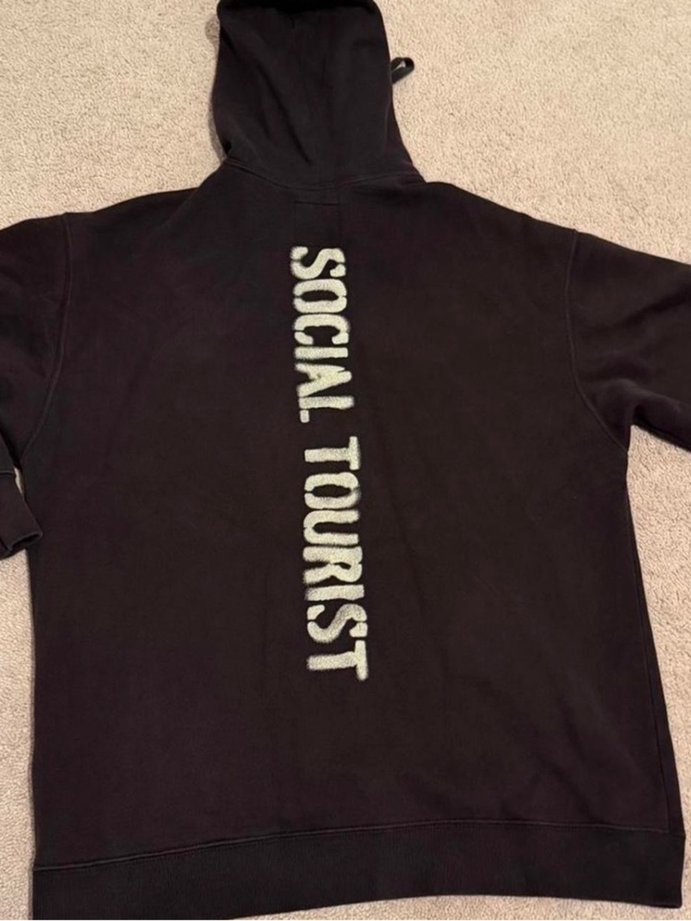 Hollister brand Black Zip-Up Hoodie Jacket - Picture 2 of 3